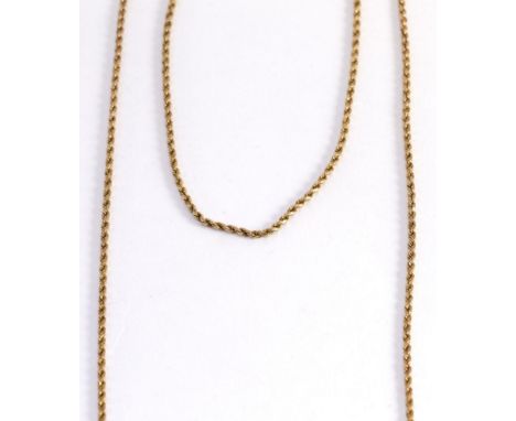 A guard chain stamped '9ct'37.11g