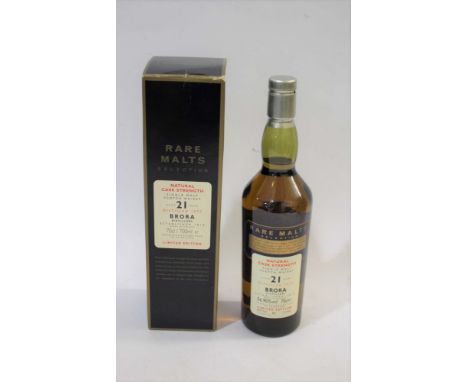 BRORA DISTILLERY WHISKY - LIMITED EDITION a single malt Scotch Whisky, distilled in 1977 and aged 21 years. Limited edition B