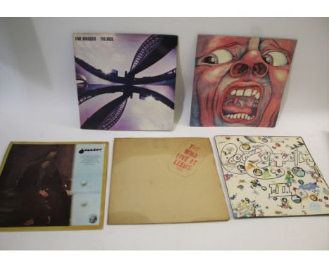 VARIOUS RECORDS including Tractor 'Dandelion', 2310 217 (sleeve VG, record VG, Led Zeppelin III, 2401002 (both VG), King Crim