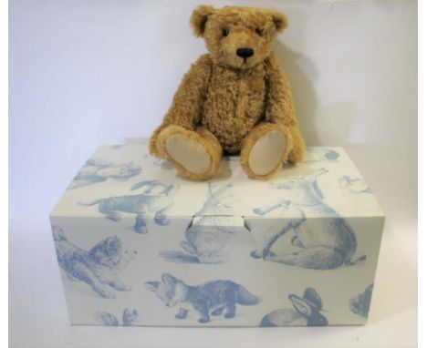 LARGE STEIFF LIMITED EDITION TEDDY BEAR - BOXED a large Steiff Teddy Bear 1908 Hot Water Bottle, and with it's box and certif