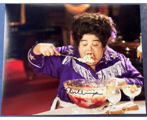 Doctor Who 8x10 Space Cowboys scene photo signed by actress Debbie Chazen. She is best known for portraying Annie in the BBC 