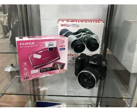 FUJIFILM CAMERA 55600, Z90 CAMERA & COMPASS 10 X 50 BINOCULARS