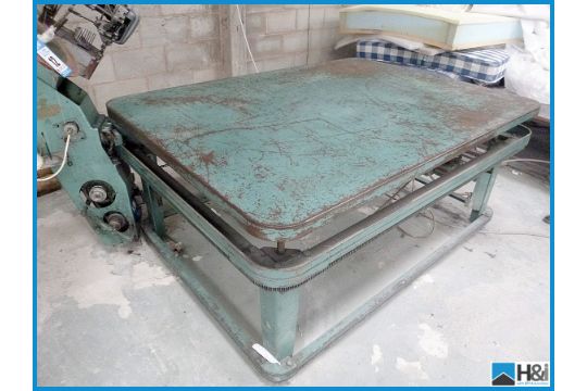 United Tape Edging Machine For Use In Mattress Production Single Phase Good Condition Ready For W