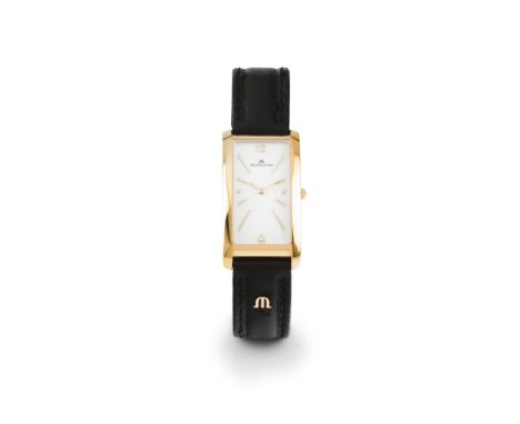 Maurice LacroixMaurice Lacroix watch. Quartz movement. Yellow gold plated case. In good condition.23x44mm