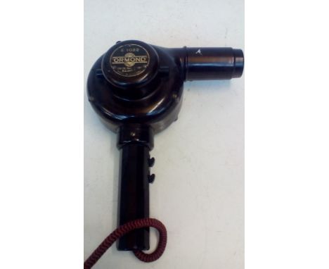 Vintage bakelite Ormond hairdryer 
