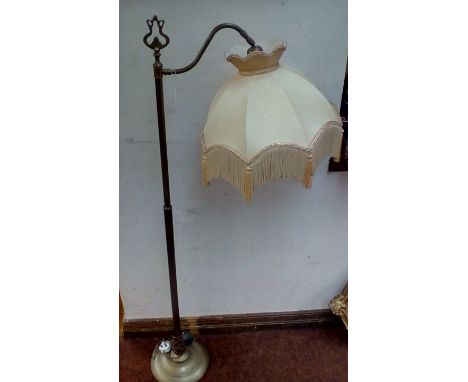 Vintage brass up-light 