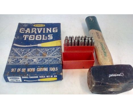 Carving set tools 