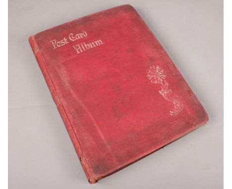 A Vintage postcard Album. Harrogate, Cleethorpes, Sheffield etc  