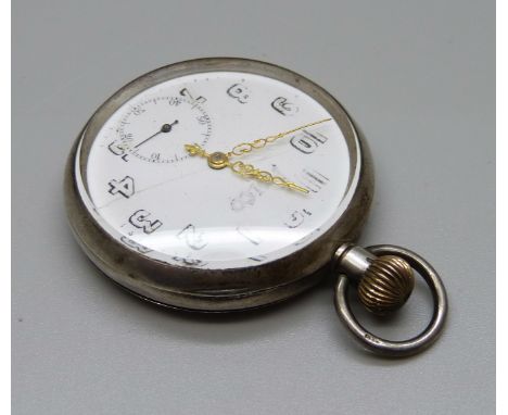 An R &amp; Co. (Rolco) silver hallmarked pocket watch 