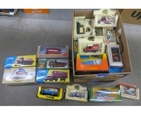 A collection of Corgi and Days Gone model vehicles 