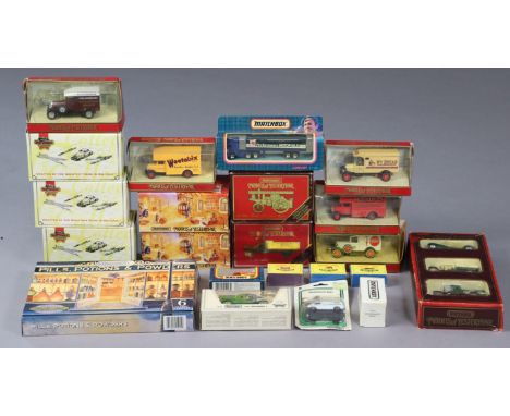 Twenty-eight various Matchbox die-cast scale models, all boxed