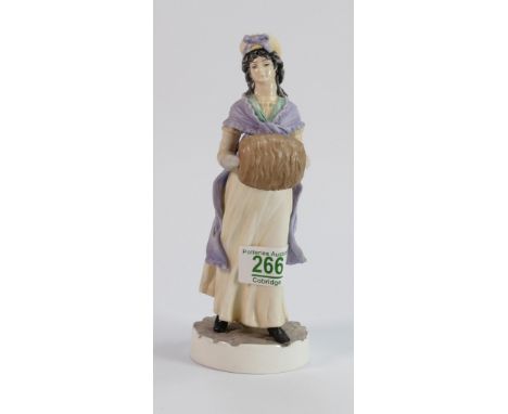 Royal Worcester The Hadley Collection figure Regency Lady: 