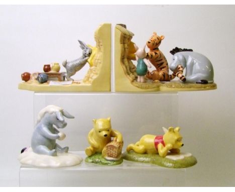 Royal Doulton Winnie the Pooh figures: Push... pull! Come on Pooh WP55/WP56 limited edition, Love makes all your bothers disa