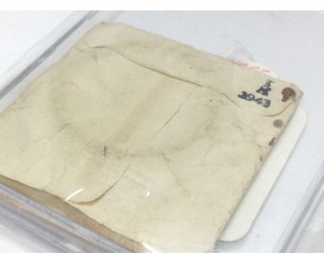 A WW2 German Kriegsmarine Condom dated 1943. Postage category A- NO RESERVE