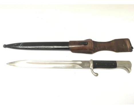 A WW2 German dress bayonet Eikhorn solingen, 37cm long. Postage category C