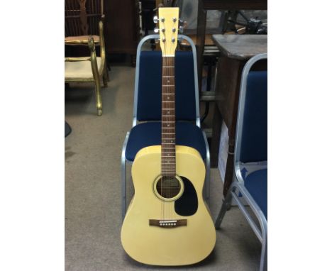 A Rikter acoustic guitar, model D-2whi. Postage category D- NO RESERVE