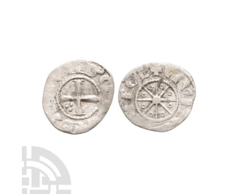 1233-1251 A.D. Type 5. Obv: cross pattée in centre, within inner circle, legend around; triple pellets in second quarter. Rev