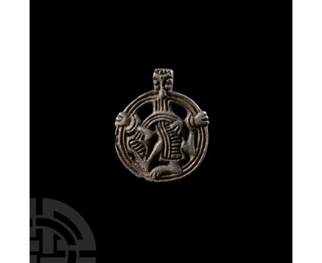 Late 10th-early 11th century A.D. Of Riddarholmen type (also widespread in the historical Rus region), with integral loop; th