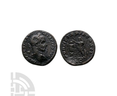 210 A.D. As Augustus. Obv: IMP CAES P SEPT GETA PIVS AVG, laureate head right. Rev: PONTIF TR P II COS II, Mars standing left