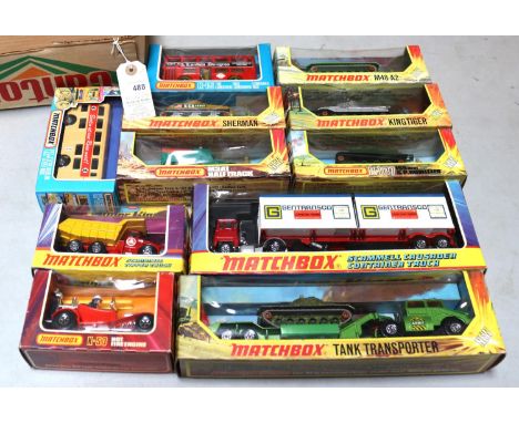 11 Matchbox Superkings and Battlekings, and speed kings K-53, also to include, K-17, K-19, K-15, K-15 (Berlin Bus), K-101, K1