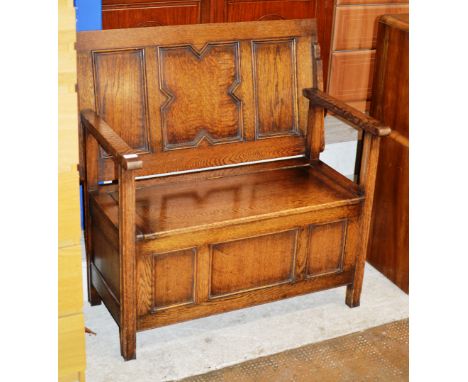 OAK MONKS BENCH     