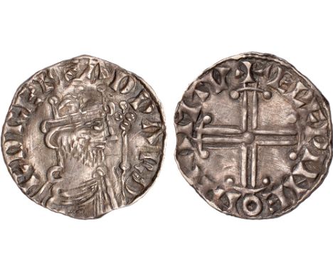 British Coins, Edward the Confessor, penny, hammer cross type (1059-1062), Northampton, Ælfwine, crowned bust r. with sceptre