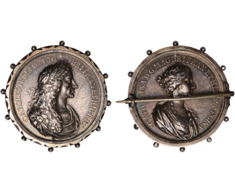 British Commemorative Medals, Charles II, Marriage to Catherine of Braganza, silver medal, 1662, the ‘Golden Medal’, by John 