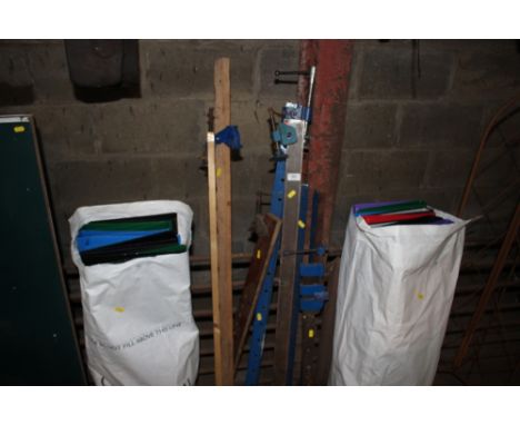 Eight sash clamps 