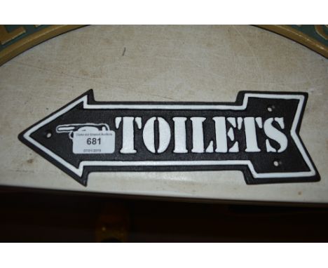 A Toilet arrow sign (137)