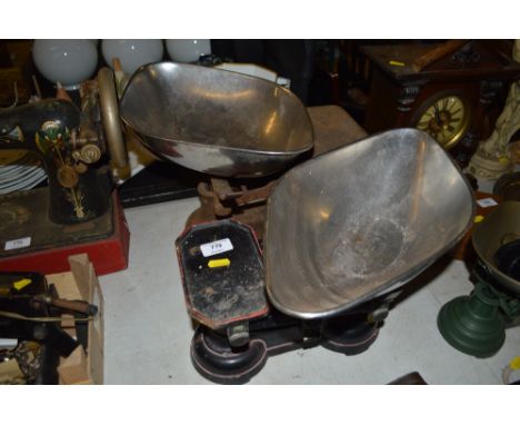 Two sets of kitchen scales 