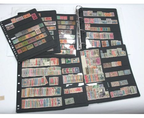 Stamps; An Album Containing A Collection of Mainly Early French Colonial Stamps including Cameroun, Dahomey, Chad, Madagascar