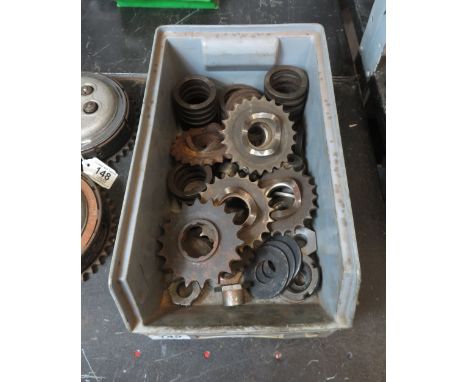 VINCENT MOTORCYCLE PARTS, ENGINE SPROCKETS, SPRINGS &amp; NUTS