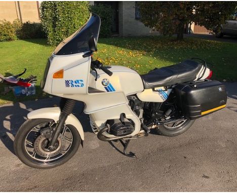 1989 BMW R100RS 980CC, REGISTRATION NO. F899 RPL. V5C PRESENT. DATE OF FIRST REGISTRATION: 17/05/1989. VIN 0163010. ENGINE NO