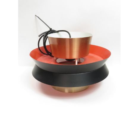 A mid century Danish Trava ceiling light designed by Carl Thore for Granhaga 