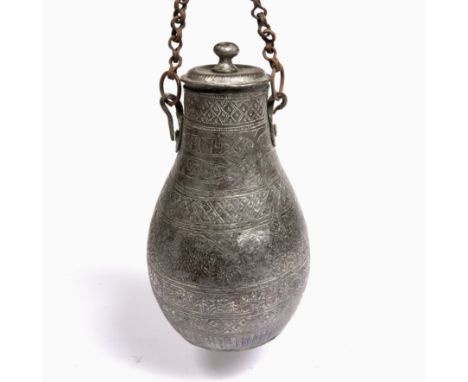 Hanging lamp Qajar, with chain 27cm high