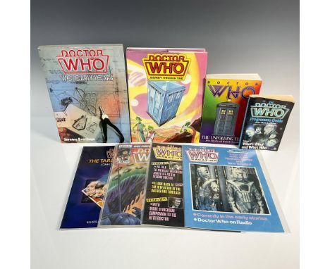 This lot includes memorabilia from all things Dr. Who. Included are a programmed guide to the popular television show. Doctor
