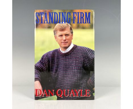Autographed by Dan Quayle, the American retired politician who was the 44th vice president of the United States under Preside