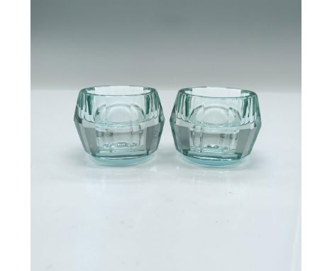 Beautiful candle holders designed by Karim Rashid. They come in their original box which measures 6""L x 3.75""W x 2.75""H. A