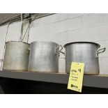 LOT de (4) Chaudrons variés