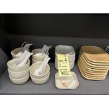 LOT varié de Vaisselle Assiettes Asiatiques variés (51 mcx)