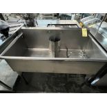Évier Double en Acier Inox, 50'' x 26'', avec Robinet