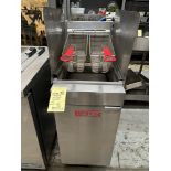 Friteuse Vulcan Double Mod: LG400 2C a / coté anti splash