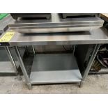 Table de Travail en Acier Inox. EFI, 30'' x 36''