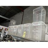 LOT de (8) Bacs à Mesurer, 20L.