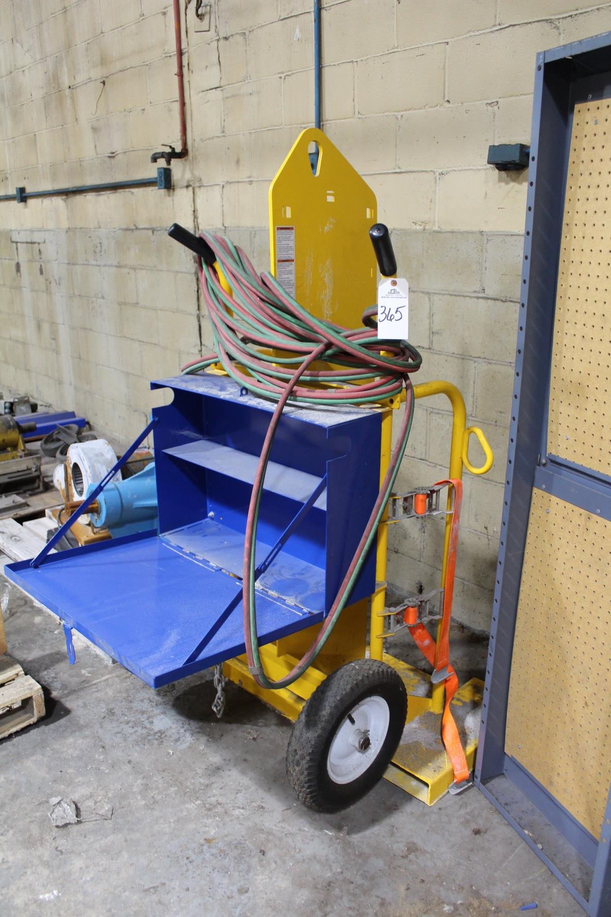 Oxy Acetylene Torch Cart w/Hose Required Rigging and Loading Fee for