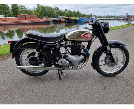 1960 BSA A10, 650cc. Registration number 347 UYM (non transferrable). Frame number GA7 10816. Engine number DA10 12861.Launch