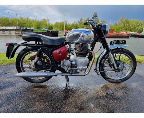 1958 Royal Enfield Constellation, 693 cc. Registration number 738 UXF (non transferrable). Frame number 7057. Engine number S