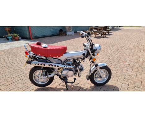 2021 Zhenhua ZH-CJL-125, 125cc. Registration number YN70 FKS. Frame number L37DMJCA6HZ070018. Engine number LC125 FM117050097