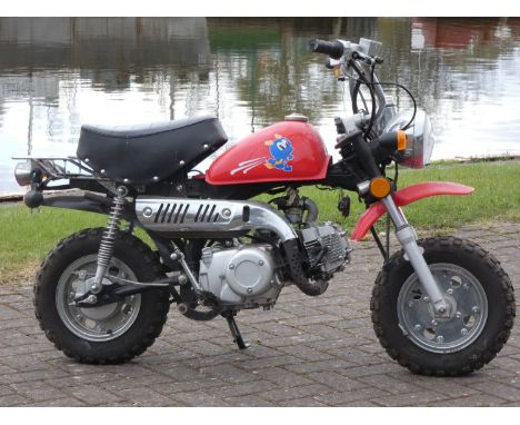 Lifan LF50QGY, 49cc. Registration number not registered, Frame number not found. Engine number not found.Lifan are a Chinese 