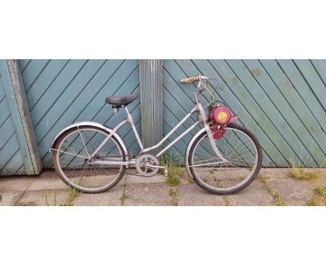 Travis engined bicycle, 1.5hp, c. 1950. Engine serial number 1515.The Travis Motor Kit was built by Power Products of Chicago